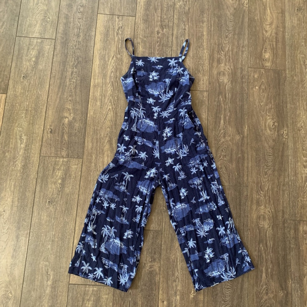 OLD NAVY Beach Print Jumpsuit